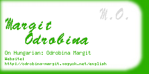 margit odrobina business card